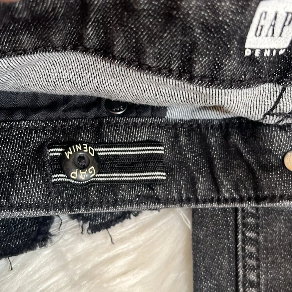 NWT Gap Sky High Skinny Ankle Raw Hem Denim Jeans